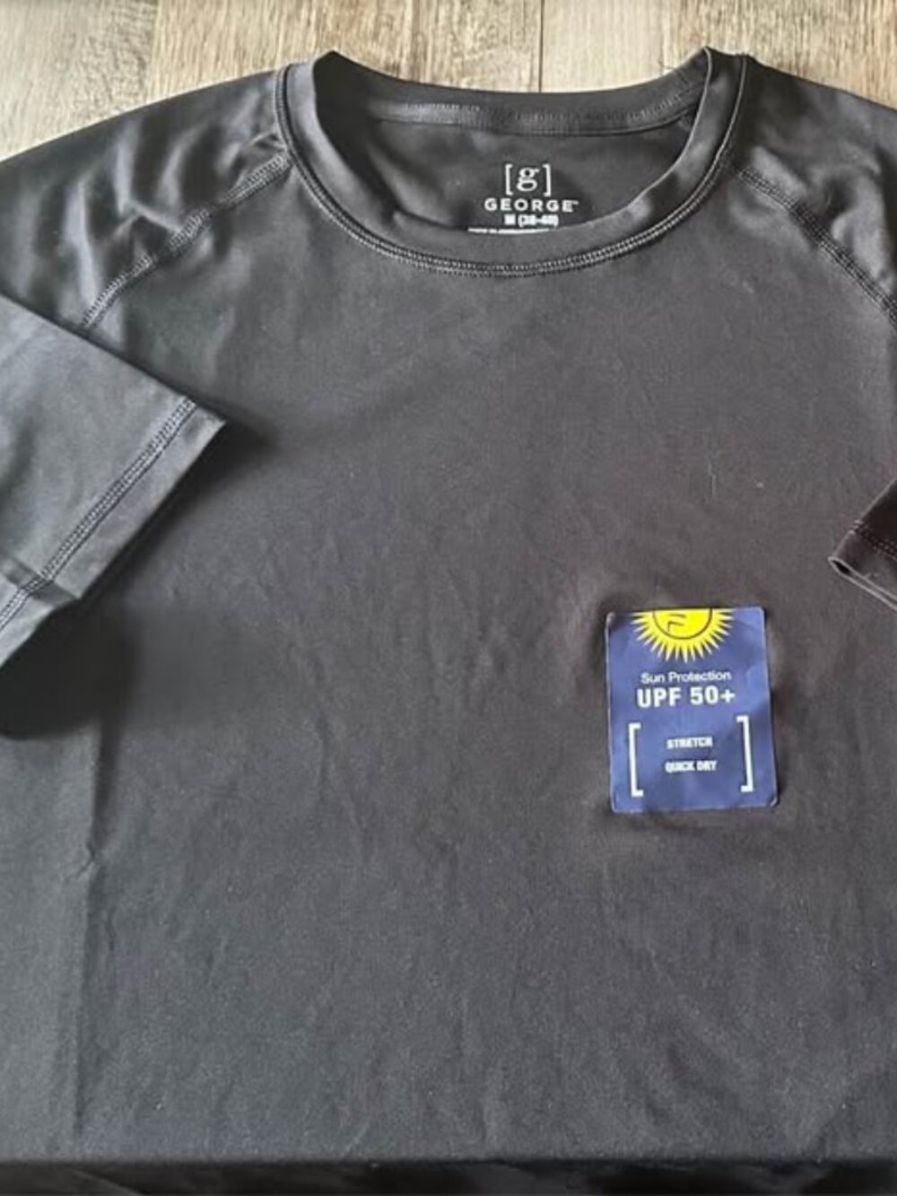 George Men's Size M Sun Protection T-Shirt